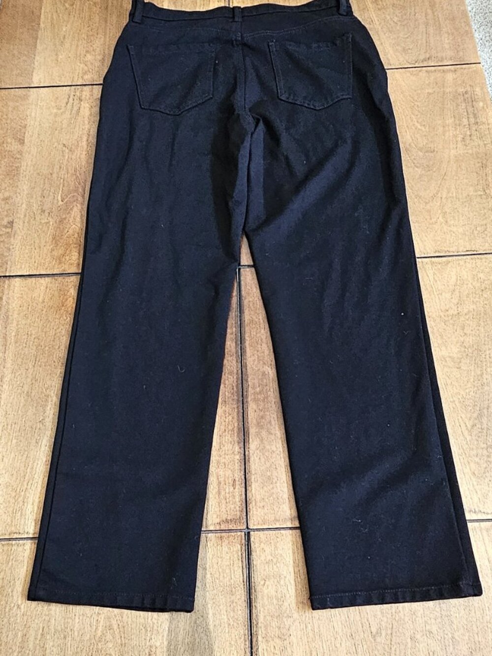 GLORIA VANDERBILT - Black stretch ankle jeans Amanda style - Picture 8 of 10